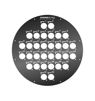 SOMMER RUND32 Koblingsplate For Schill GT450, SD050 og SD060