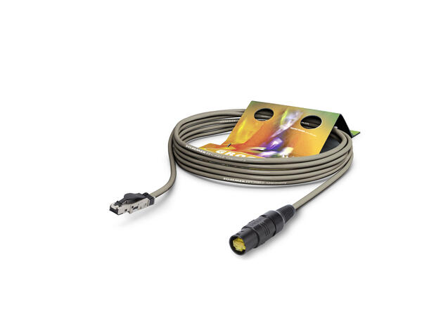 SOMMER SC-MERCATOR CAT.7 PUR Kabel 3m. Grå