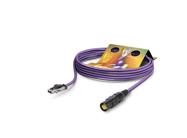 SOMMER SC-MERCATOR CAT.7 PUR Kabel 6m. Lilla