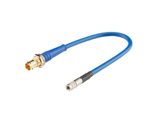 SOMMER SC-VECTOR DIN 1.0/2.3-BNC hun 50cm. Blå
