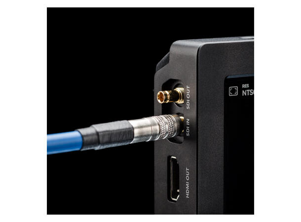 SOMMER SC-VECTOR DIN 1.0/2.3-BNC hun 50cm. Blå