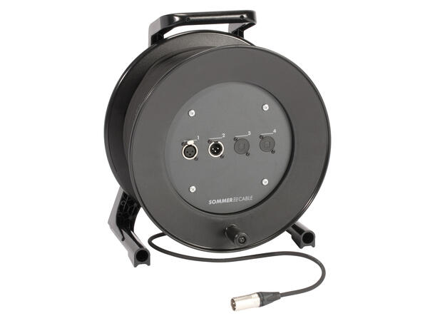 SOMMER SCDYG Mikrofonkabel, 100m, blå 2 x 0,25 mm² | XLR / XLR, NEUTRIK