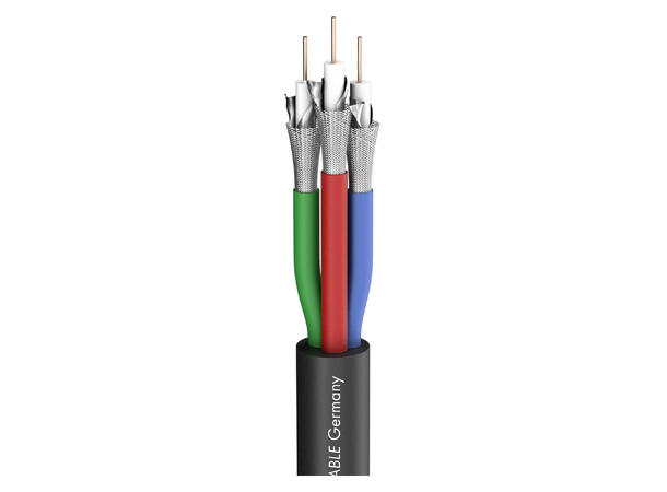 SOMMER Transit 3 HD Videokabel 1 x 0,60/2,80, PVC Ø 11,20 mm, sort