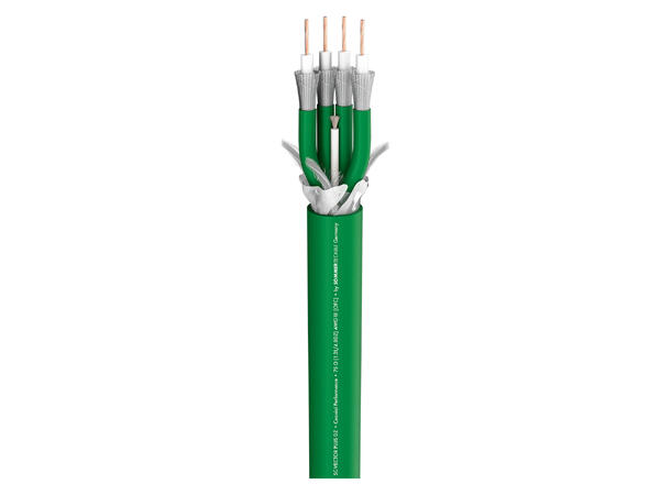 SOMMER Vector Plus 7 DZ Videokabel 1 x 1,20, PMB Ø 21,80 mm, grønn