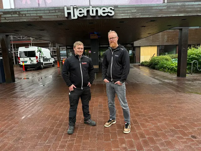 Hjertnes kulturhus installasjon Prostage