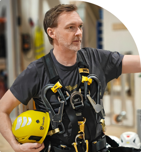 Sveinung Tofteland Prostage Rigging Week Arbeid i hoyden