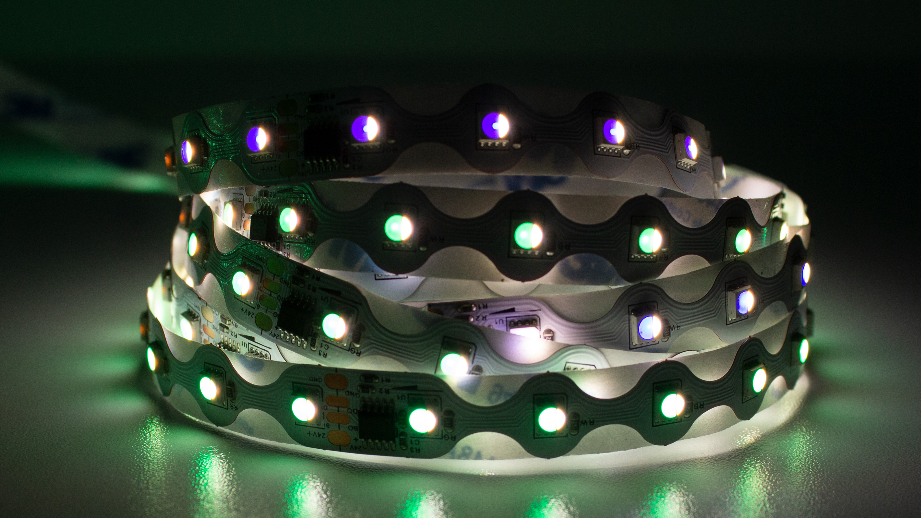 LED-installasjon med SBL S-Bend teip
